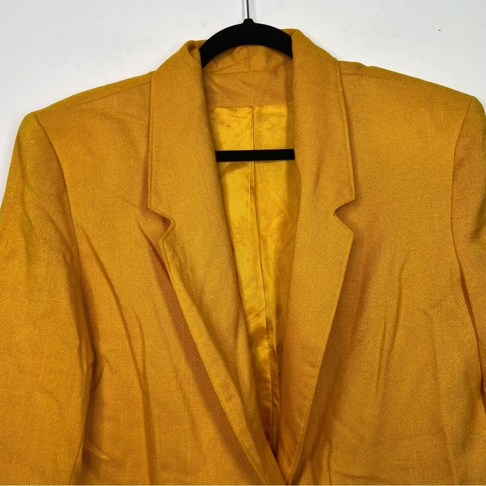 Vintage Oversize Single Button Boyfriend Blazer